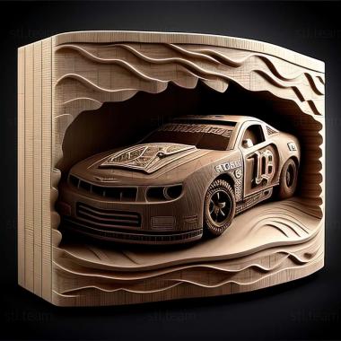3D model NASCAR 08 game (STL)